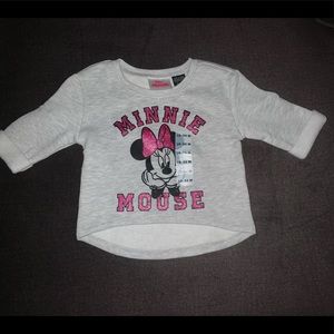 Toddler girl Minnie Mouse sweater